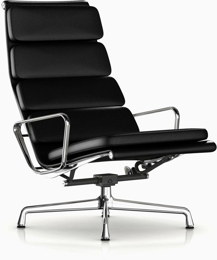 Eames High Back Soft Pad Alu Chair 