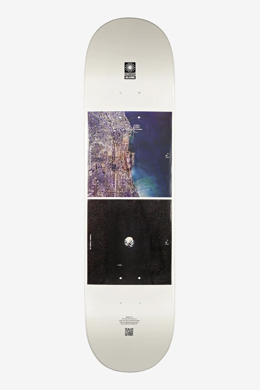 Eames Office x Globe: Powers of Ten Skateboard Deck